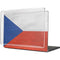 Czech Republic Flag Distressed MacBook Cases